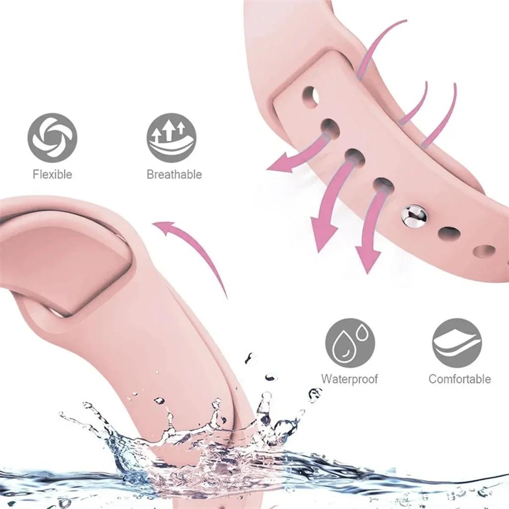 Silicone Strap For Redmi Watch 4 5 SmartWatch WristBand For Xiaomi Mi Band 8 Pro/9 Pro Replacement Bracelet Watchband Accessorie