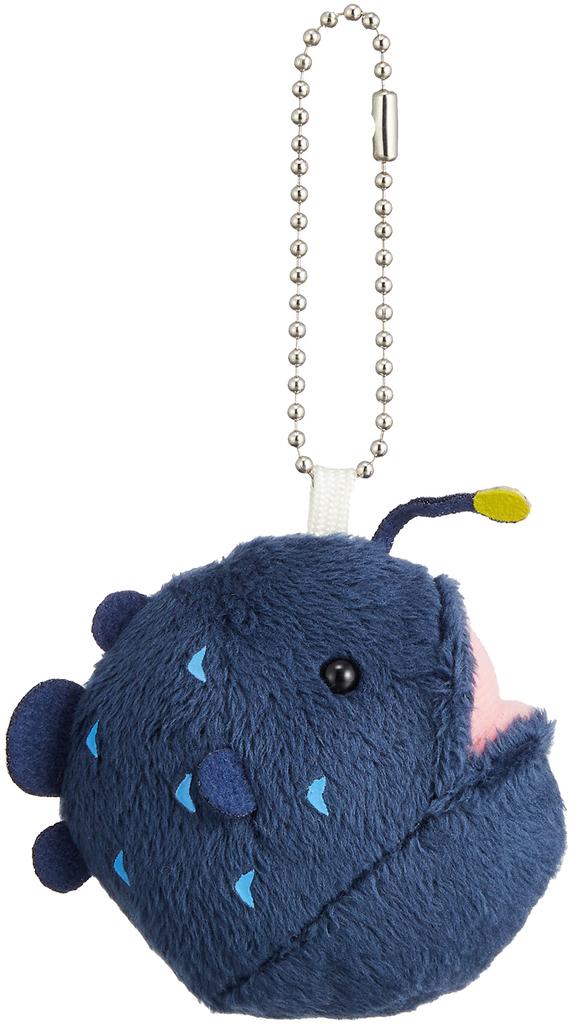 Chitamakko Anglerfish Dark Blue Keychain,