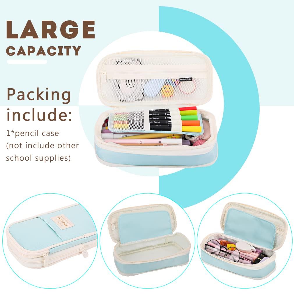 ISuperb Tužka Tužka Tužka Tužka Velký Nástroj Tužka Populární pro Střední Školu a Základní Školu Jednoduchý Design Modré Pouzdro, Pouzdro, Pouzdro, Držák, Design,