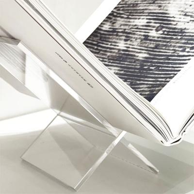 Acrylic Transparent Book Shelf Display Bracket Art Decoration Shelf Simple Desktop Magazine Storage Shelf