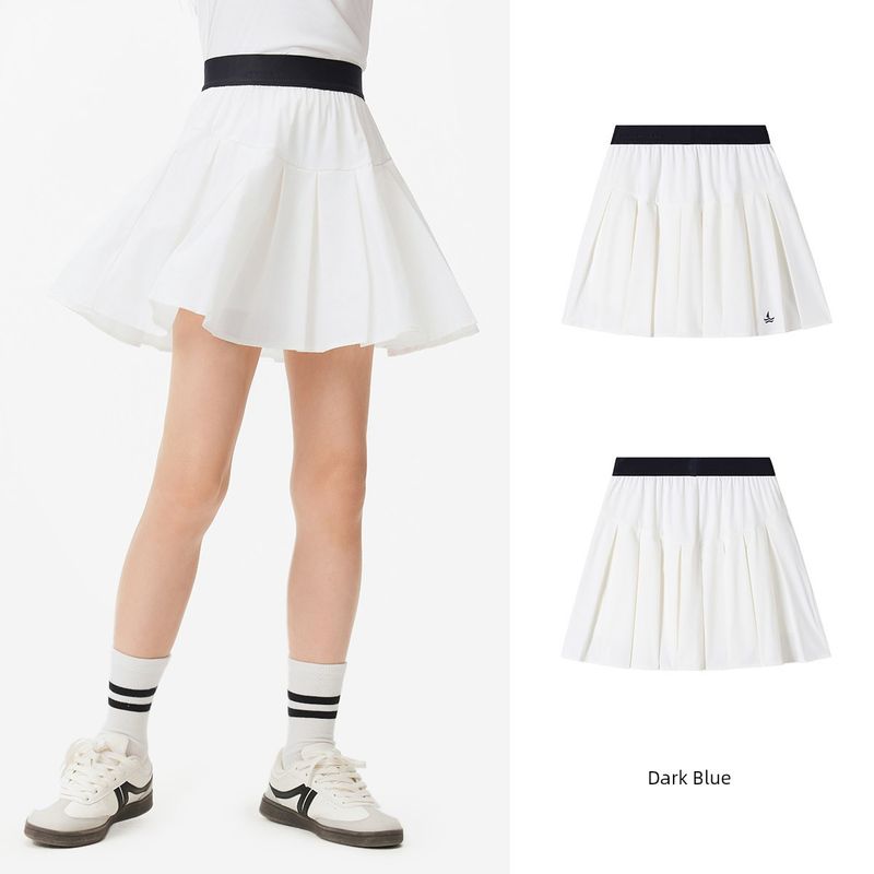 Navigare Italian Small Sailboat Girls' Skirt 2026 Summer New Children's Pleated Skirt Short Skirt