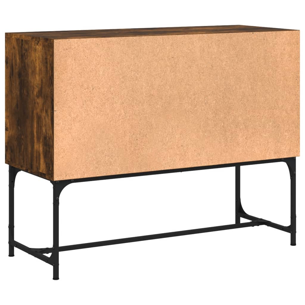 Sideboard Smoked Oak 100 x 40 x 79.5 cm Particleboard
