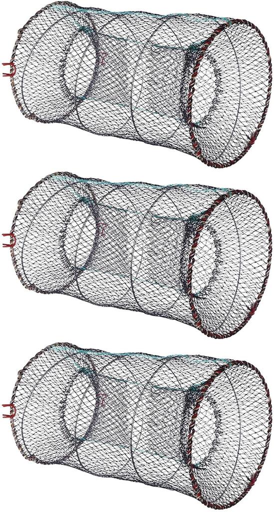 MBK Small Fish Capture Mondori 25cm x Secure Left and Right Penetration Just Add Bait and Easy Compact Perfect for and Cage, (3-Pack) - 47cm, Capture,