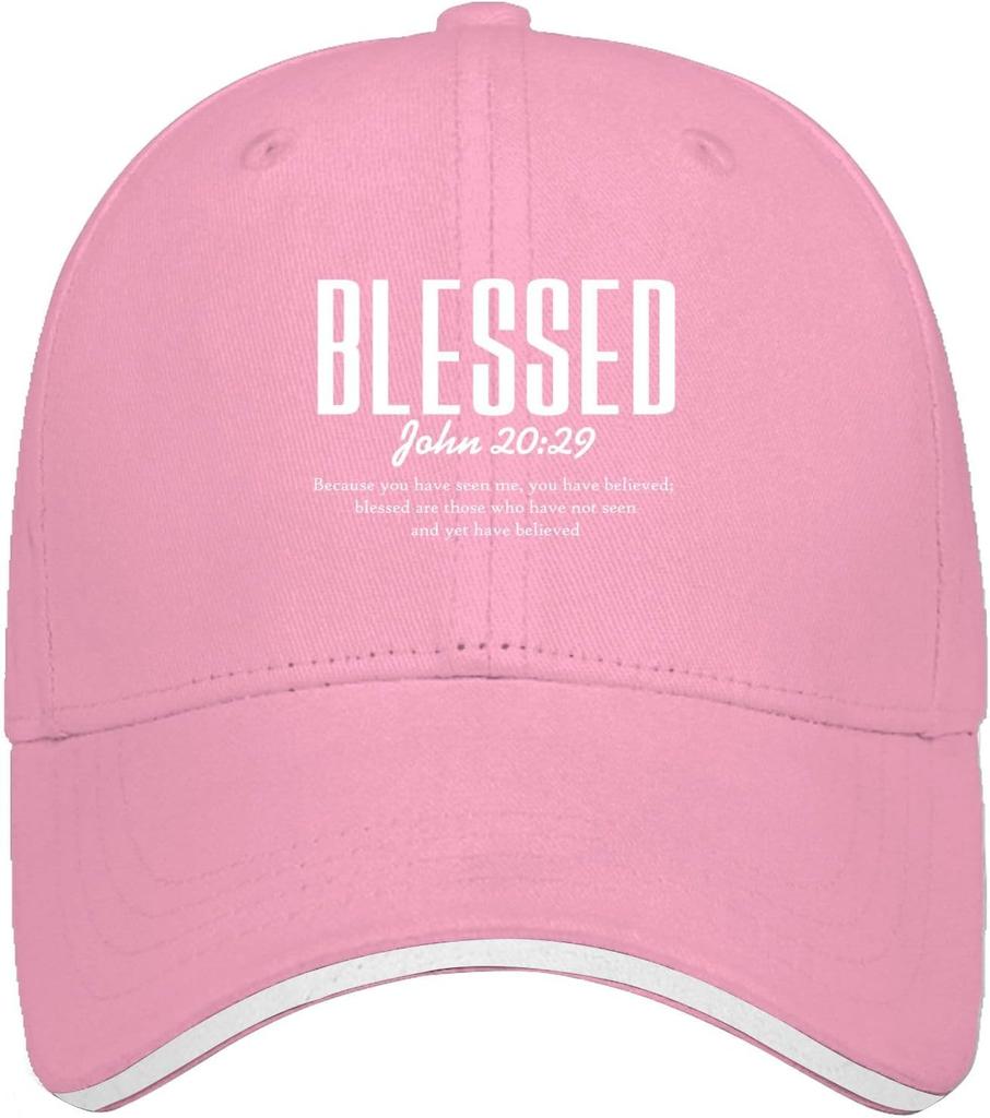 Blessed John 2029 Baseball Cap Polyester Adjustable Casual Summer Sun Hat Unisex