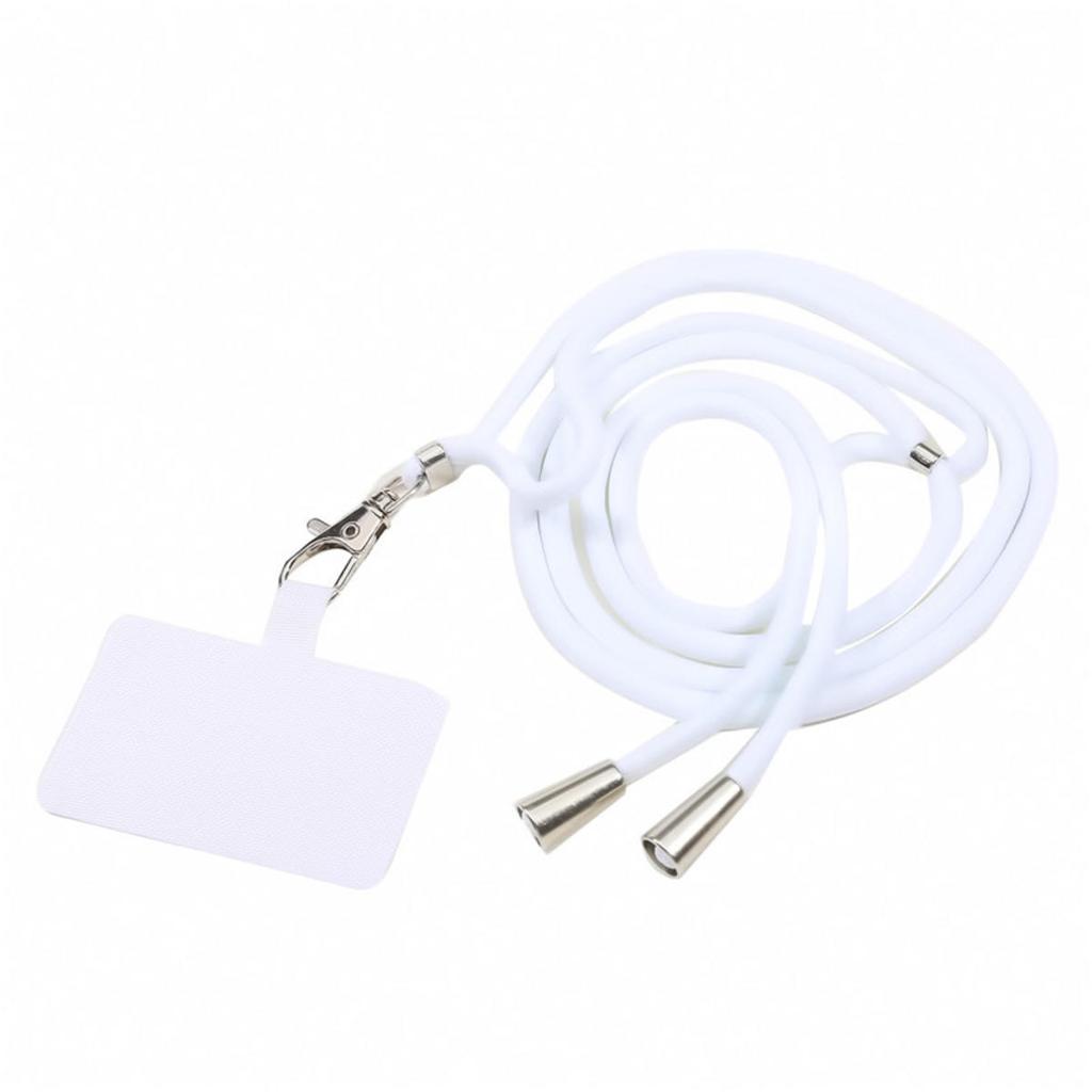 Soft Phone Lanyard Strap Patch For All Phone Cases Solid Color Household External Hanging Neck Freeing Hands And Preventing Loss