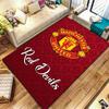 Kober Manchester United F pro obývací pokoj, ložnici, domácí dekoraci pohovky, dětskou hru, protiskluzová podlahová rohož