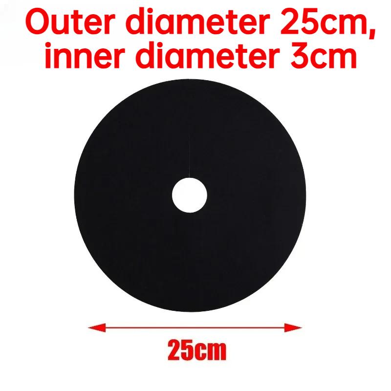 Non-Woven Reusable Tree Weed Control Barrier Protector Mat Eco-Friendly Root Protector Felt Cushion Gardening Fabric