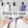 3pc Kitchen Towel Storages Racks Hanger Rag Organizer Bathroom KitchenDishcloth StorageHook Mini Adhesive Storage-Hook Tools