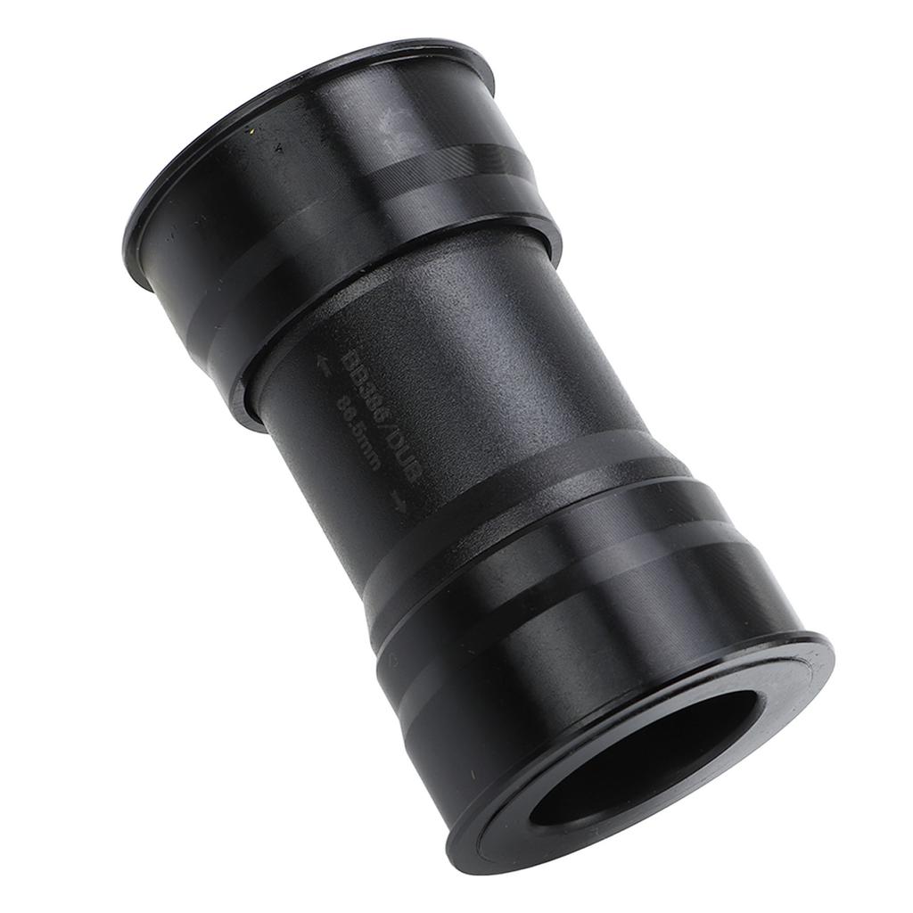 BB386 Bike Bottom Bracket Aluminium Alloy DUB Press In with Washers Bike Center Shaft for Replacement