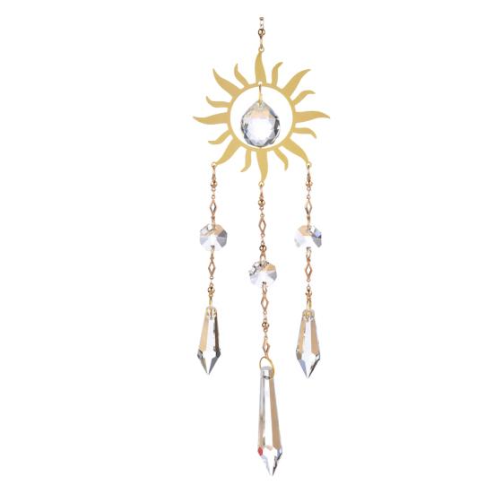 Large Sun Crystal Sun Chime Prism Catcher Wind Sun