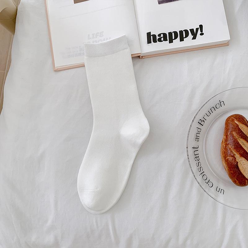 Female Early Autumn New Ballet Wind Boneless Anti Pilling Tube Socks