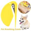Cat Dog Comb Pet Open Knot Comb Cat Puppy Hair Fur Shedding Grooming Trimmer Comb Pet Hair Removal Knot Cat Brush
