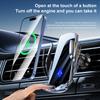 15W Wireless Charging Car Air Vent Phone Mount Car Wireless Phone Holder for iPhone 15 14 13 12 Xiaomi Samsung