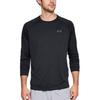 Under Armour T-Shirts Men's Black Crew Neck Moderate Unisex 1358562-001