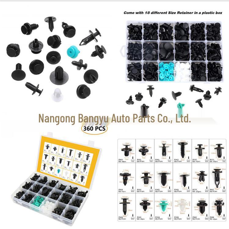 Universal Fasteners Clips Box for Mercedes-Benz, Toyota, Honda, Mazda, Subaru, Nissan - 360 PCS