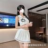 Large size sexy lingerie women's abstinence department pure lust jk short skirt uniform suit qqny flirting pajamas