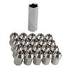 1 Set Stainless Steel Raceing Wheel Nuts M12*1.25 Stainless Steel Raceing Wheel Nuts Lug Nuts Hex Universal Car Accessories
