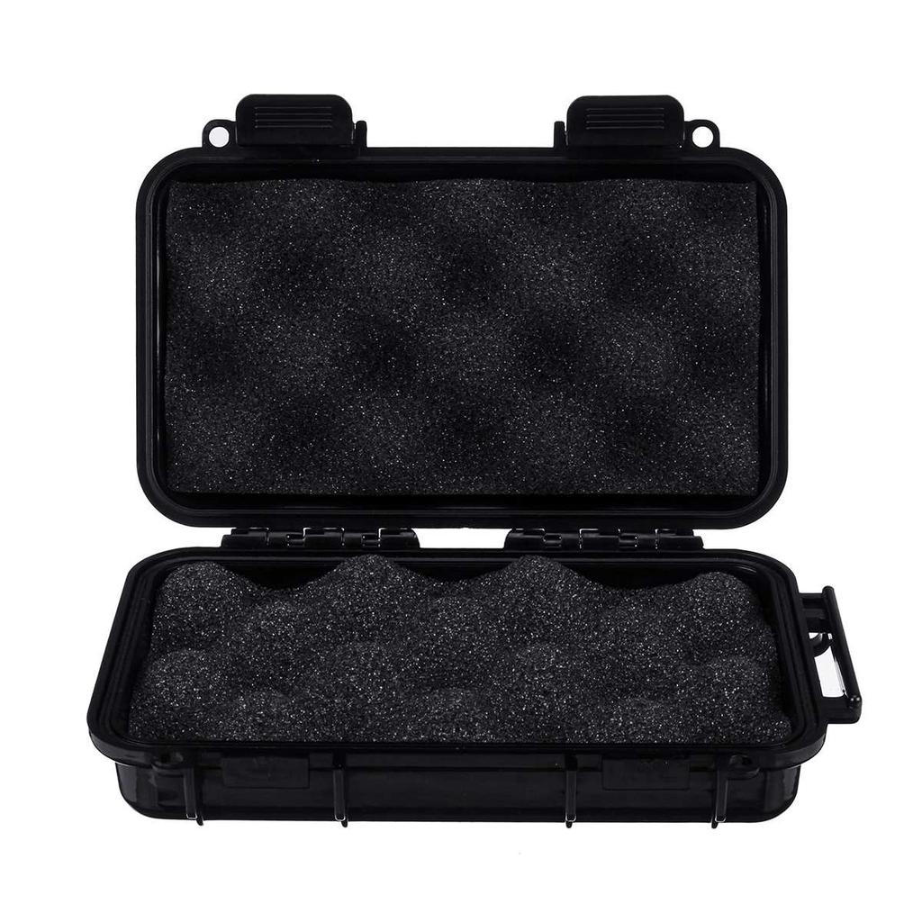 4 Farben Outdoor Stoßfeste Wasserdichte Box Überlebens Luftdichte Hülle Halter Aufbewahrung Streichholz Werkzeug Kopfhörerhülle Reise Versiegelter Behälter