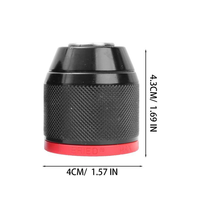 Metal Heavy Duty Drill Chuck Hex Shank Impact Drill Adapter Quick Release Conversion Head For Electric Drill Bits Hardware Tools