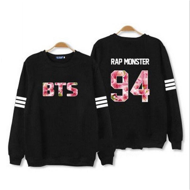 Bts in Bloom Kpop Jumper Kapuzenpullover Sweatshirt Hoodie Pullover Kostüme