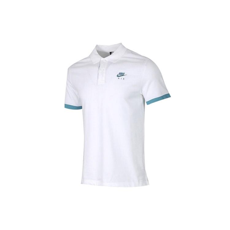 Nike Colorblock lapel Short Sleeve Polo Shirt White Men s CW5248-100 XXL