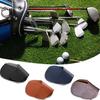 1/3/5/10Pcs Faux Leather Golf Club Headcover Waterproof Wood Driver Head Protector Cover Golf Accessories Men Women Golfer Gift