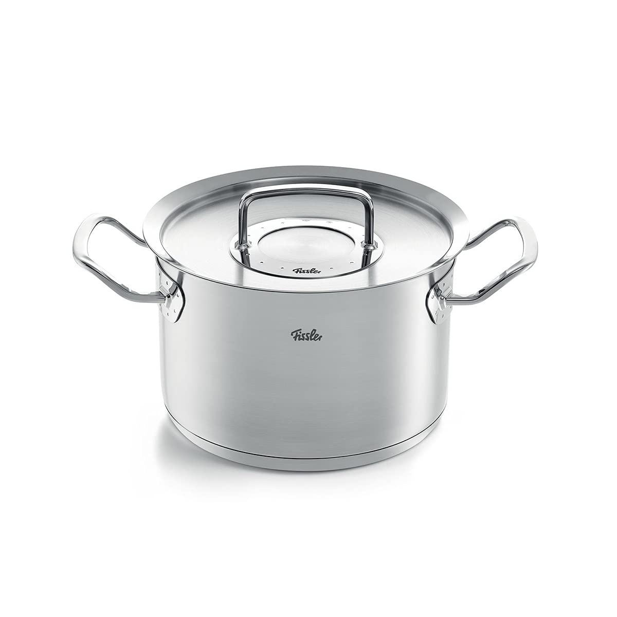 

Fissler Pot 20cm Original Prophy Collection Stew Pot Gas IH Compatible Waterless Pot Waterless Cooking Dishwasher Safe Made in Germany Stainless Steel