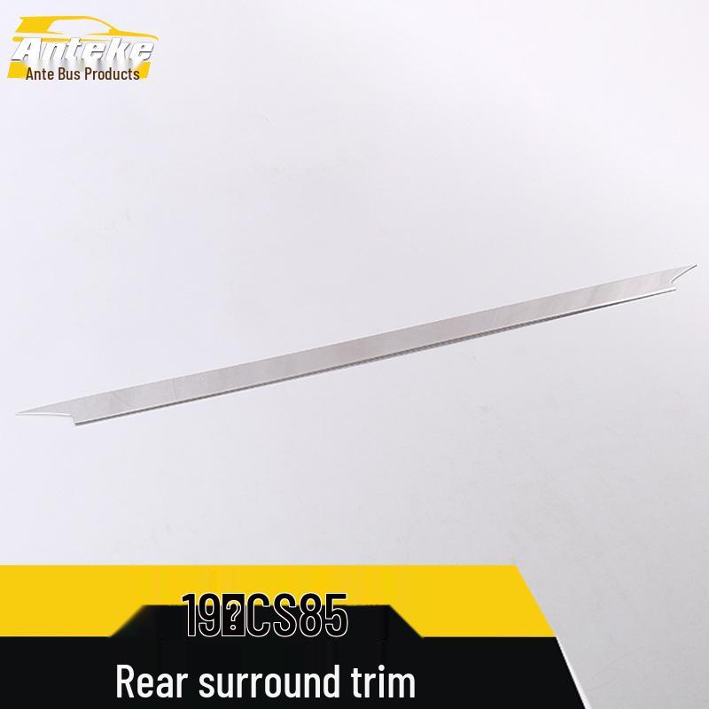19 CS85 Rear Bumper Bright Trim Strip - Lip Surround Modification Accessory