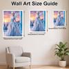 Disney Diamond Art Painting Kit  Elsa Sparkling Ice Queen Craft, Home Wall Decor, Handmade Gift