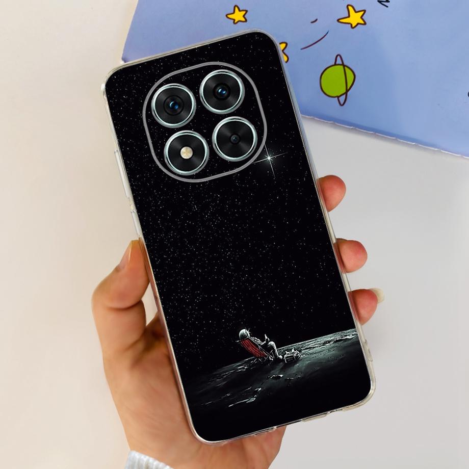 For Xiaomi Redmi Note 14 14Pro Case Coque Soft Silicone Back Cover Flower Butterfly Love Heart Clear Funda Redmi Note14 Pro Capa