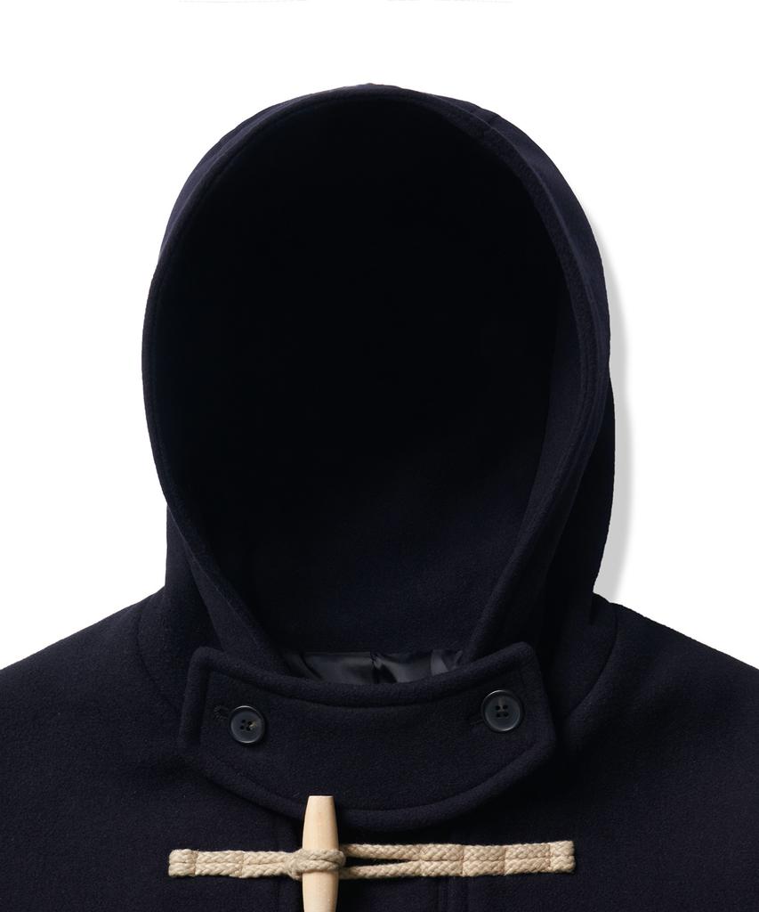 Musinsa Standard Wool Blend Oversized Duffle Coat [Navy]