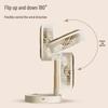 Portable Rechargeable Telescopic Floor Fan: Silent, Oscillating, and Compact for Home or Office Use