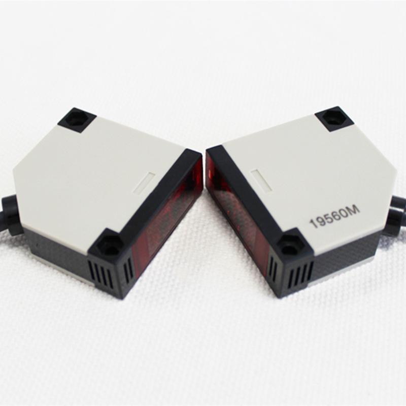 Huguang E3JK-5DM1/2 Infrared Sensor: AC/DC 122-436V, Through-Beam Photoelectric Switch