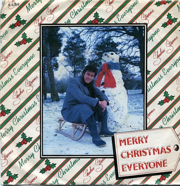 

7inch Record SHAKIN STEVENS - Merry Christmas Everyone A6769 Epic 1985 UK Rock Used