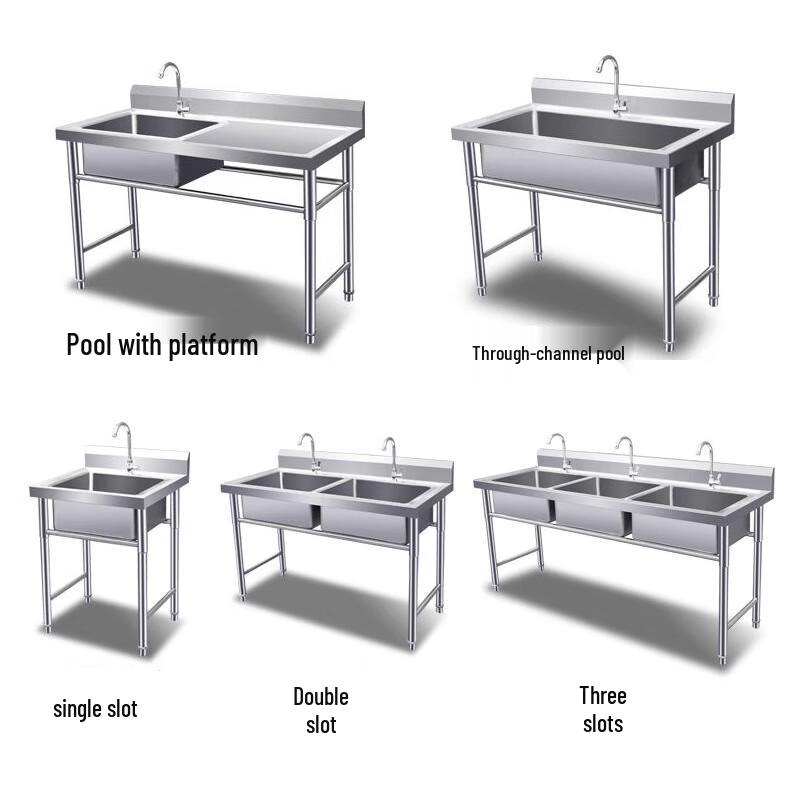 Custom 304 Stainless Steel Single Bowl Kitchen Sink