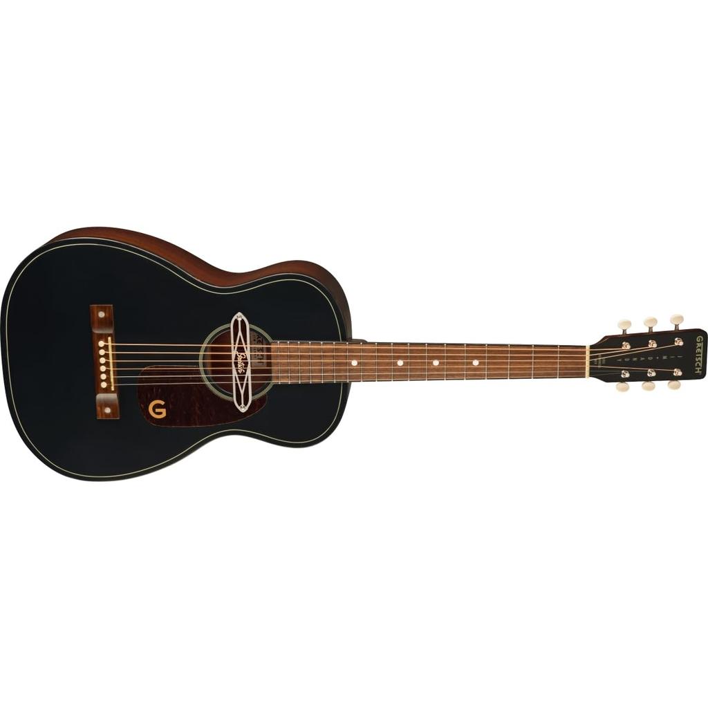 Parlor Walnut Fingerboard Tortoiseshell Pickguard Black Top Gretsch Gretsch/Deltoluxe