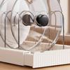 Pot Lid Storage Rack, Suitable For Cabinet Drawers, A Kitchen Organizing Tool Suitable For Storing Cookware.