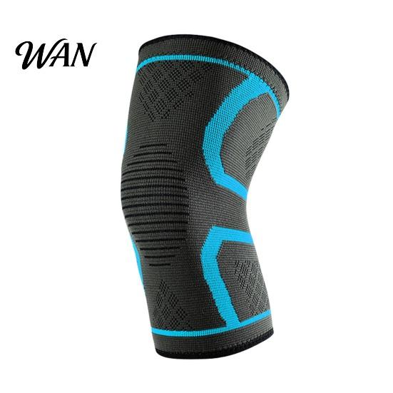Jumping Knee Brace Knitted Sports Lightweight Breathable Compression Sleeve Moisture-wicking Support Women Men Elastic Outdoor Fitness Basketball