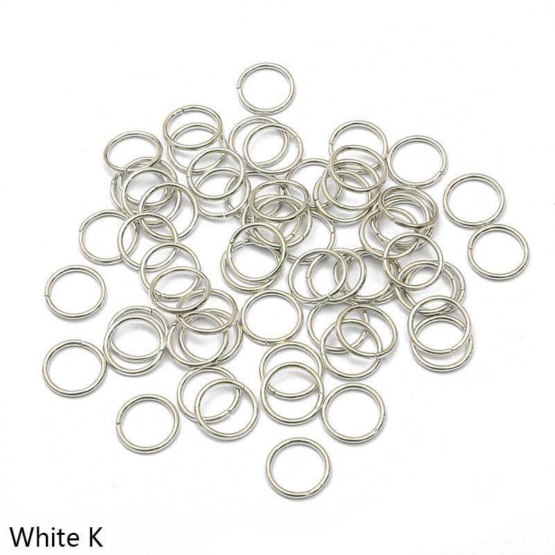 

Товары для дома и вечеринок Шитье DIY Коннекторы Разрезные кольца Прыгающие кольца Изготовление аксессуаров Популярные ювелирные изделия 3-20 мм Поиск 50-500 шт./лот Высокое качество 0.7*5MM 200PCS белый
