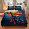 3pcs Superman Cover Set,Soft Comfortable Duvet Cover,Guest Room (1*Duvet Cover + 2*Pillowcases, Without Core) yy251024106