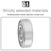 6203-2RS Rubber Sealed Deep Groove Ball Bearing, High Speed Bearing for Electric Motorcycle