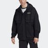 Adidas Originals Trefoil Adv MP Hooded Long Sleeve Jacket Men Jackets Black HK4996