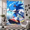 Wall TapestrySonic Art Hanging Cloth Decorative Background Cover for Room Decoration
