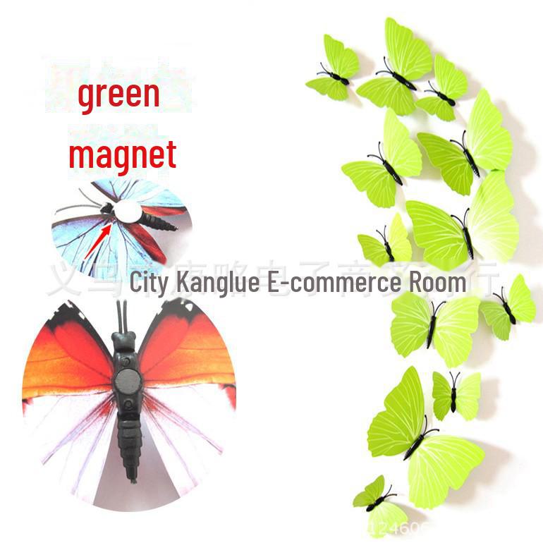 3D Butterfly Wall Stickers – 12 Sets for Bedroom, Living Room, or Wedding Decor