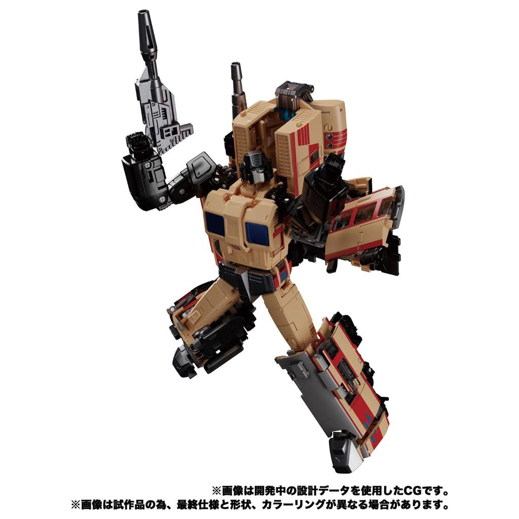 Takara Tomy Transformers Masterpiece G Series MPG-05 Trainbot Seizan