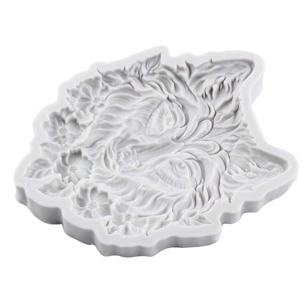 Wolf Silicone Mold Wolf Head Fondant Molds Cake Decorating Tools Cupcake Topper Candy Resin Clay Chocolate Gumpaste Mold