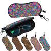 Custodia Morbida Portatile in Neoprene per Occhiali da Sole con Clip da Cintura Zip Custodia per Occhiali Ultra Leggera Liscia per Uomo Donna