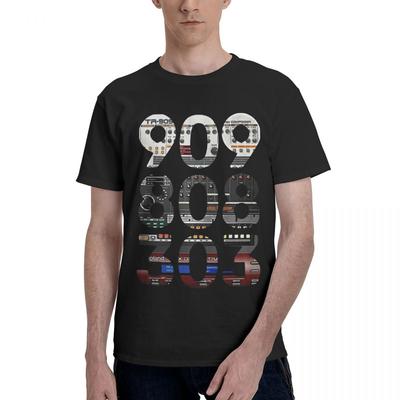 Synthesizer 909 808 303 Schlagzeug 100 Baumwolle Lässig Atmungsaktiv Bequem Anime Designer Kleidung Herren Lustige Geschenke