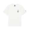 Crew Neck Short Sleeved T Shirts Men's White MT61891I-CIC