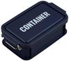Bento Box Navy 600 мл Lunch Chime Container Lunch Box M Емкость приблизительная. CNT-600